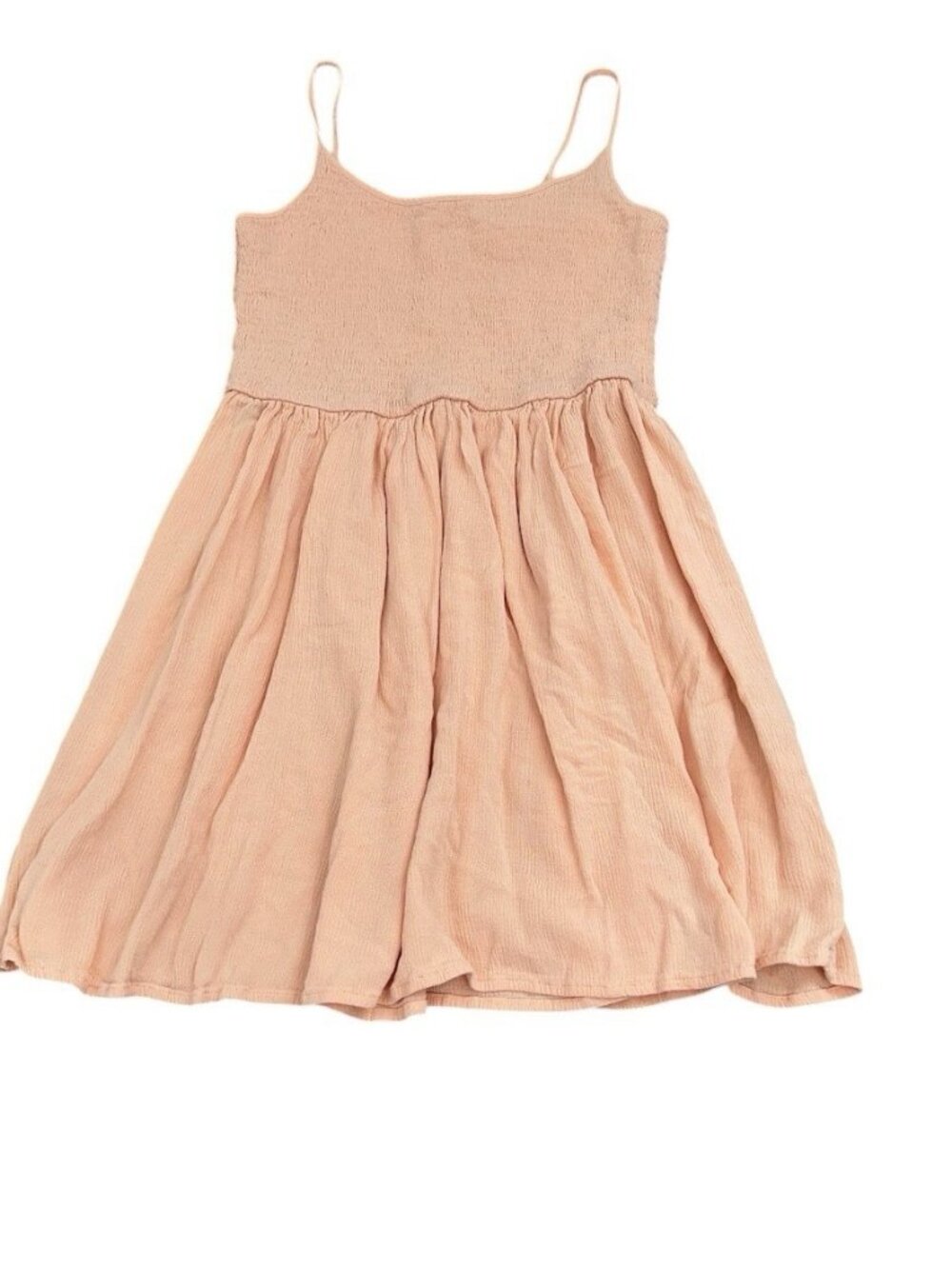 Forever 21 Peach Pink Blush Spaghetti Strap Dress Size S